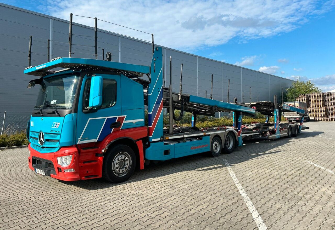 MERCEDES-BENZ Actros Metago Pro+Intago tt VDI OK! - Camion porte-voitures: photos 1 MERCEDES-BENZ Actros Metago Pro+Intago tt VDI OK! - Camion porte-voitures: photos 1