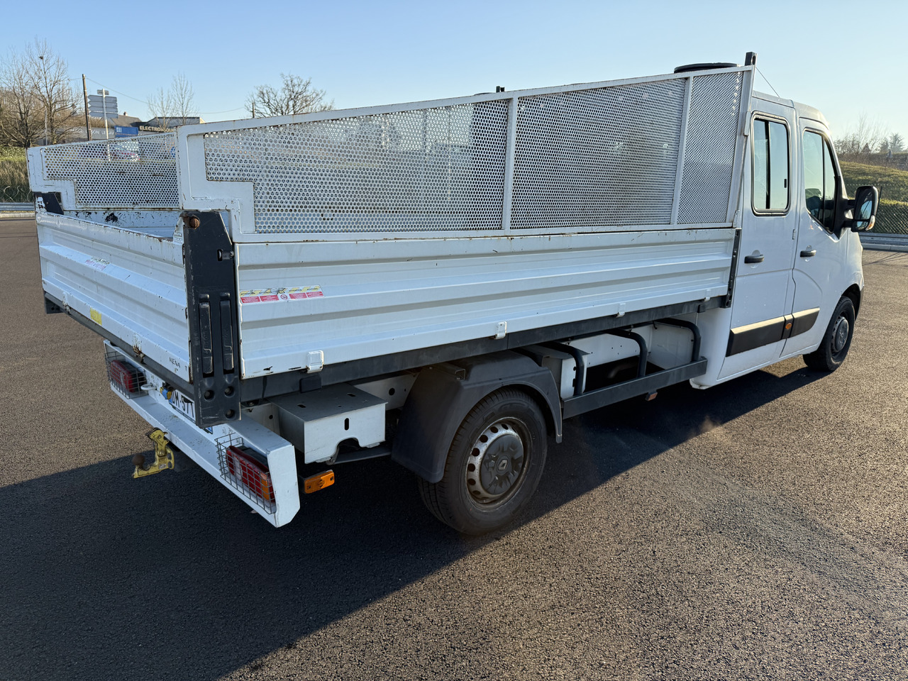 Utilitaire benne RENAULT MASTER 2.3DCI125 BENNE ACIER DOUBLE CABINE ROUE SIMPLE + REHAUSSE DE RIDELLE: photos 7 Utilitaire benne RENAULT MASTER 2.3DCI125 BENNE ACIER DOUBLE CABINE ROUE SIMPLE + REHAUSSE DE RIDELLE: photos 7