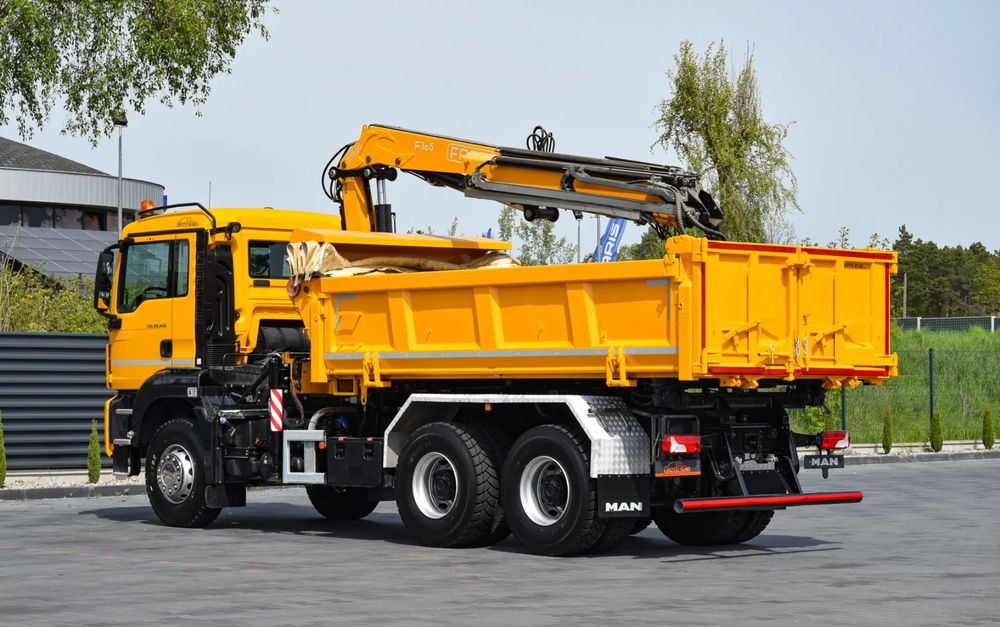 Camion benne, Camion grue MAN TGS 26.400 / 6x4 / EURO 6 / UDT / HDS FASSI 165 / WYSUW x3 / ROTATOR / CHWYTAK / STEROWANIE RADIOWE / WZMOCNIONA RAMA / WYWROTKA / HYDROBURTA / AUTOMAT / 2017 / NOWE OPONY - 100% / NISKI PRZEBIEG: photos 7 Camion benne, Camion grue MAN TGS 26.400 / 6x4 / EURO 6 / UDT / HDS FASSI 165 / WYSUW x3 / ROTATOR / CHWYTAK / STEROWANIE RADIOWE / WZMOCNIONA RAMA / WYWROTKA / HYDROBURTA / AUTOMAT / 2017 / NOWE OPONY - 100% / NISKI PRZEBIEG: photos 7