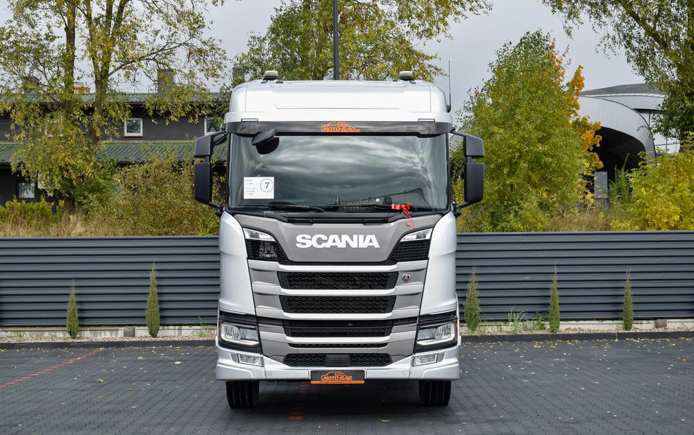 Scania R450 / HYDRAULIKA / RETARDER / ACC / KLIMA / FULL LEDY / ALUFELGI / SERWISOWANA / SPROWADZONA - Tracteur routier: photos 2 Scania R450 / HYDRAULIKA / RETARDER / ACC / KLIMA / FULL LEDY / ALUFELGI / SERWISOWANA / SPROWADZONA - Tracteur routier: photos 2