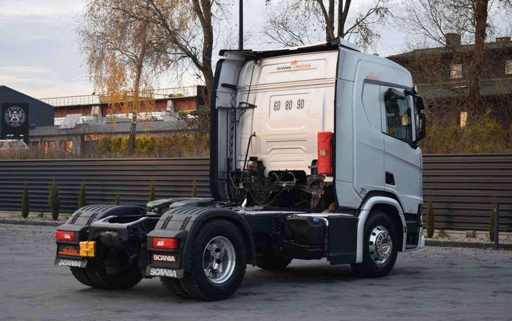 Scania R450 / HYDRAULIKA / RETARDER / ACC / KLIMA / FULL LEDY / ALUFELGI / SERWISOWANA / SPROWADZONA - Tracteur routier: photos 5 Scania R450 / HYDRAULIKA / RETARDER / ACC / KLIMA / FULL LEDY / ALUFELGI / SERWISOWANA / SPROWADZONA - Tracteur routier: photos 5