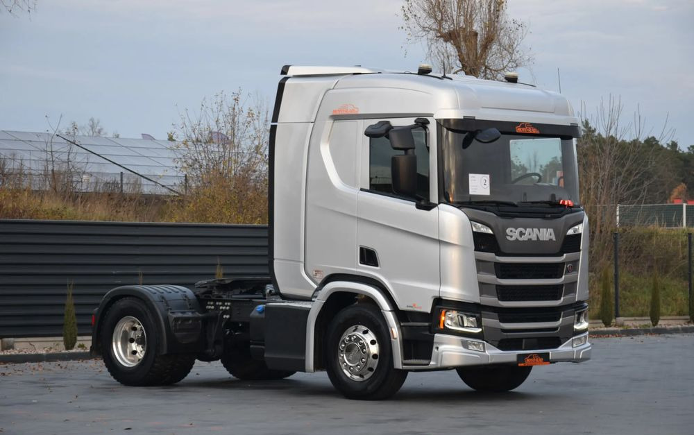 Scania R450 / HYDRAULIKA / RETARDER / ACC / KLIMA / FULL LEDY / ALUFELGI / SERWISOWANA / SPROWADZONA - Tracteur routier: photos 3 Scania R450 / HYDRAULIKA / RETARDER / ACC / KLIMA / FULL LEDY / ALUFELGI / SERWISOWANA / SPROWADZONA - Tracteur routier: photos 3