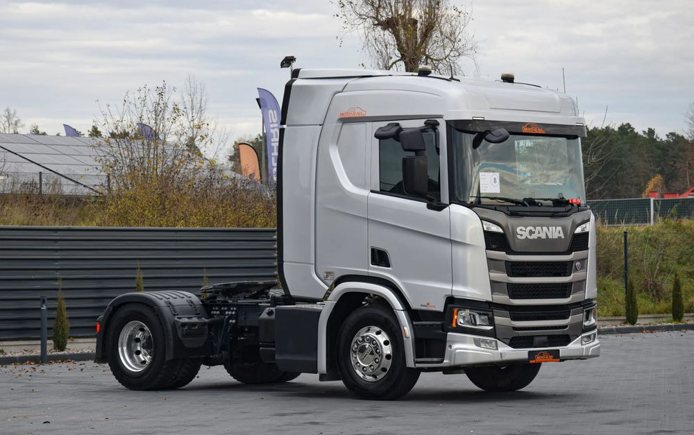 Scania R450 / HYDRAULIKA / RETARDER / ACC / KLIMA / FULL LEDY / ALUFELGI / SERWISOWANA / SPROWADZONA - Tracteur routier: photos 3 Scania R450 / HYDRAULIKA / RETARDER / ACC / KLIMA / FULL LEDY / ALUFELGI / SERWISOWANA / SPROWADZONA - Tracteur routier: photos 3