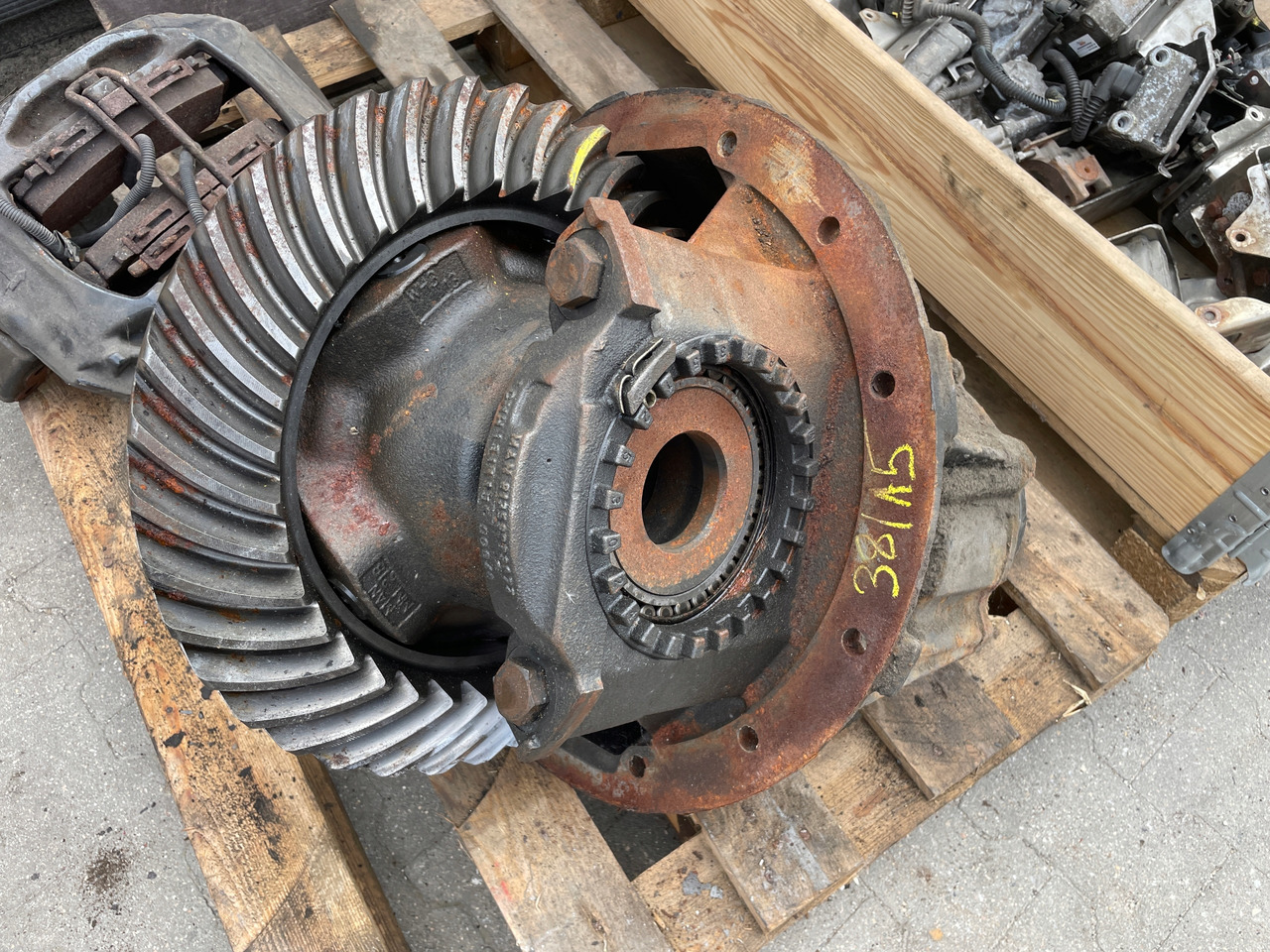 MAN TGX TGS TGA WKŁAD DYFERENCJAŁ MOSTU DYFER 38:15, 81350106301 - Essieu arrière pour Camion: photos 1 MAN TGX TGS TGA WKŁAD DYFERENCJAŁ MOSTU DYFER 38:15, 81350106301 - Essieu arrière pour Camion: photos 1