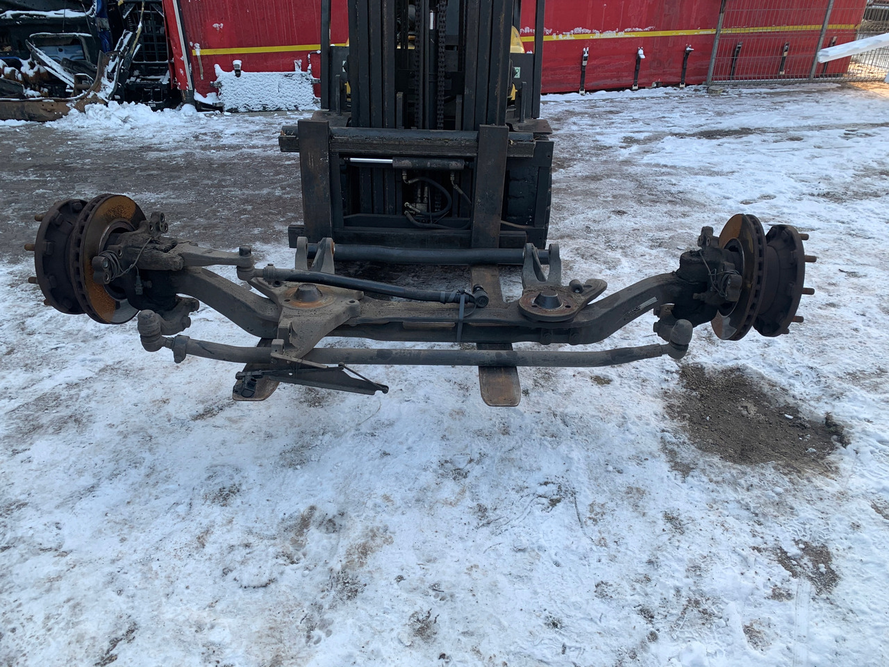 OŚ PRZEDNIA MERCEDES ACTROS MP4 ANTOS F-8.0/C22.5 - Essieu avant pour Camion: photos 1 OŚ PRZEDNIA MERCEDES ACTROS MP4 ANTOS F-8.0/C22.5 - Essieu avant pour Camion: photos 1