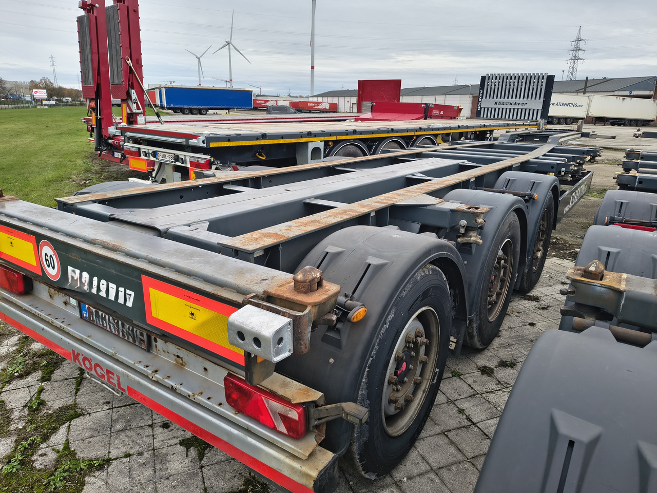 Kögel 40ft containerchassis - Semi-remorque: photos 2 Kögel 40ft containerchassis - Semi-remorque: photos 2