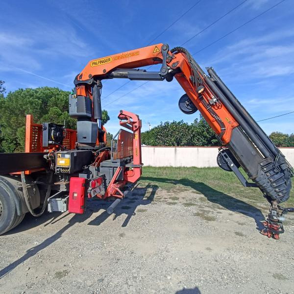 Scania P 410 - Camion plateau, Camion grue: photos 4 Scania P 410 - Camion plateau, Camion grue: photos 4