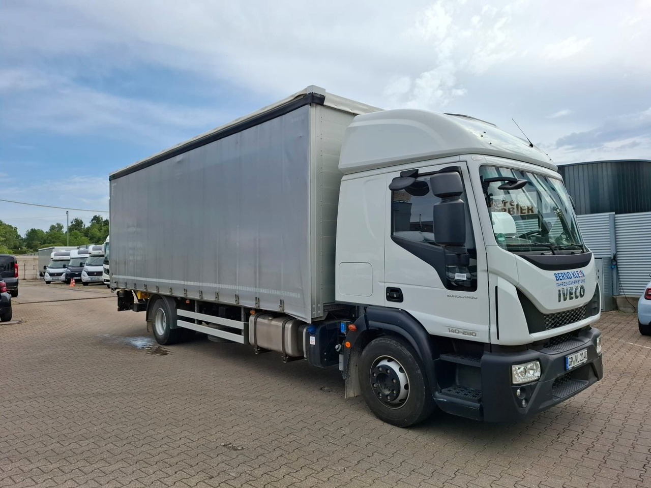 Iveco ML140-280PR, FFH, LBW, Klima, Schiebeplane, AHK - Camion à rideaux coulissants: photos 1 Iveco ML140-280PR, FFH, LBW, Klima, Schiebeplane, AHK - Camion à rideaux coulissants: photos 1