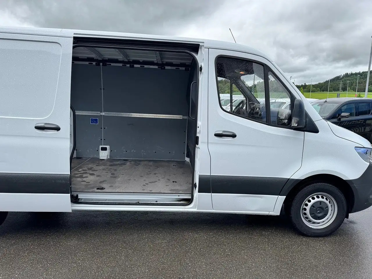 Fourgon utilitaire Mercedes-Benz Sprinter 215 CDI Flach Lang Klima FWD: photos 8