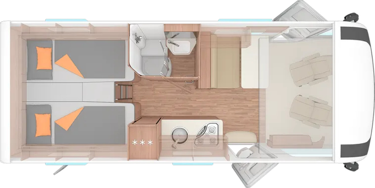 Wohnmobil Weinsberg CaraCore 650 MEG AUGTI Sitze - Camping-car intégral: photos 2 Wohnmobil Weinsberg CaraCore 650 MEG AUGTI Sitze - Camping-car intégral: photos 2