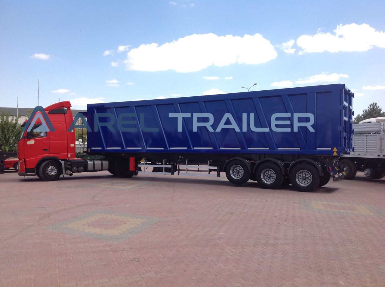 AREL TRAILER 50 M3 - 85 M3 SCRAP TIPPER TRAILER - Semi-remorque benne: photos 2 AREL TRAILER 50 M3 - 85 M3 SCRAP TIPPER TRAILER - Semi-remorque benne: photos 2