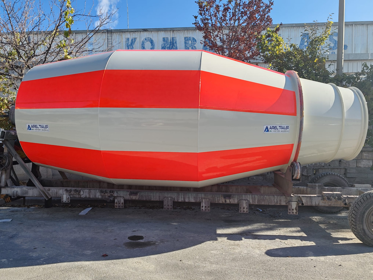 AREL TRAILER CONCRETE MIXER DRUM - Tambour malaxeur: photos 1 AREL TRAILER CONCRETE MIXER DRUM - Tambour malaxeur: photos 1