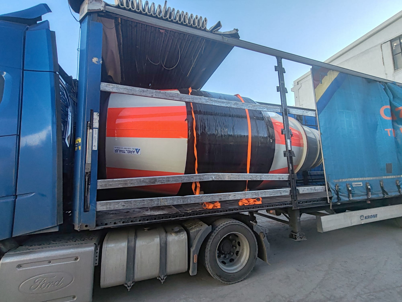 AREL TRAILER CONCRETE MIXER DRUM - Tambour malaxeur: photos 2 AREL TRAILER CONCRETE MIXER DRUM - Tambour malaxeur: photos 2