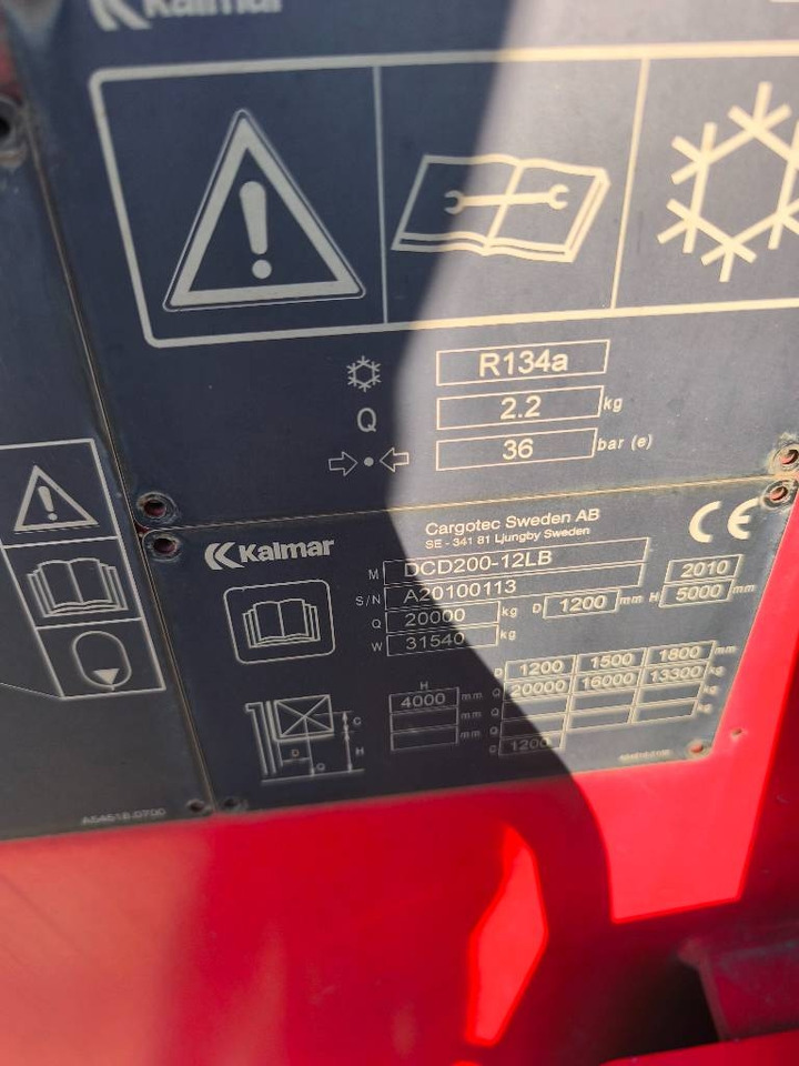 Kalmar DCD 200-12 LB - Chariot élévateur diesel: photos 5 Kalmar DCD 200-12 LB - Chariot élévateur diesel: photos 5