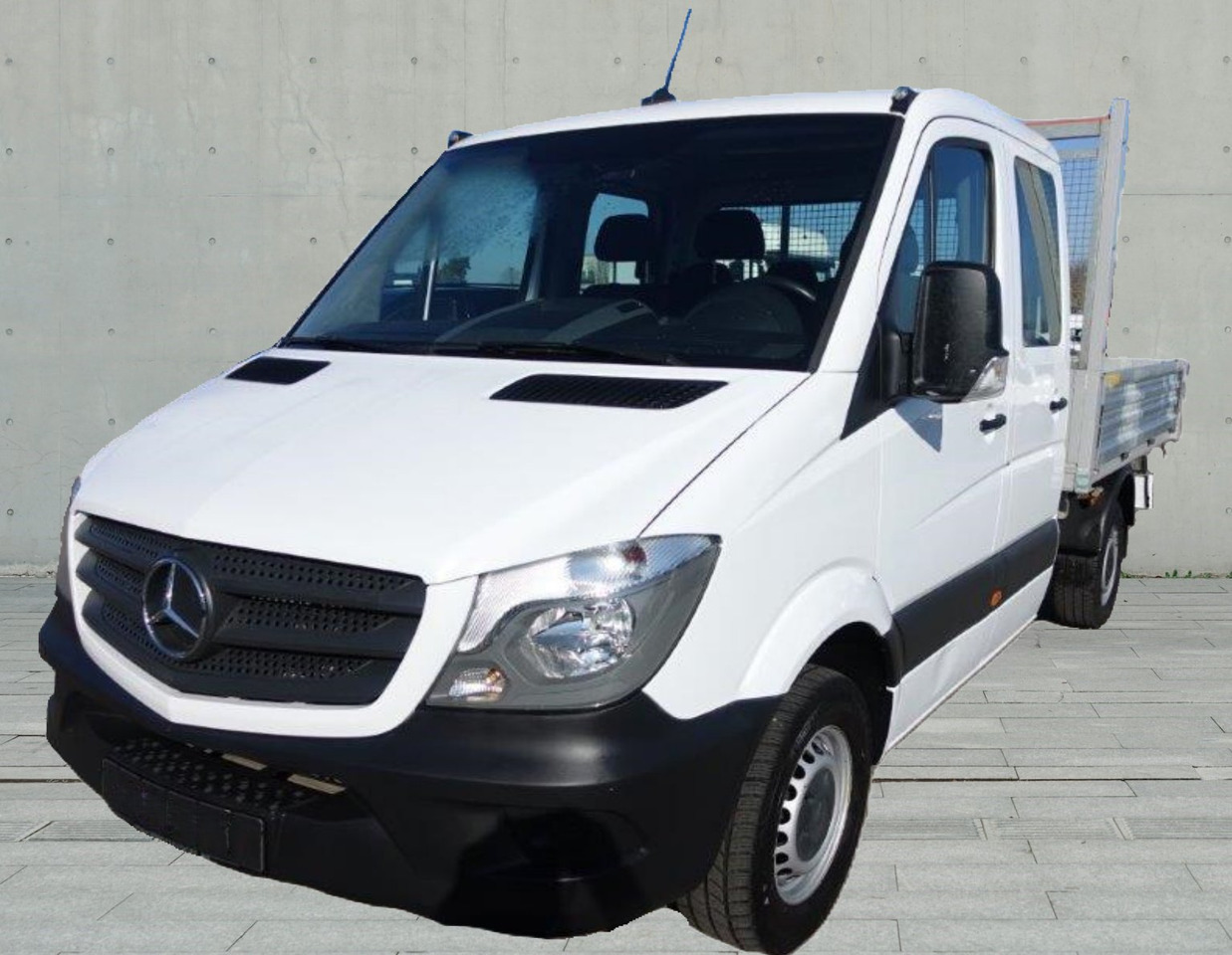 Mercedes-Benz Sprinter III Kasten RWD (907)(02.2018->) 314 CDI L2 Dreiseitenkipper AHK Klima - Utilitaire plateau: photos 1 Mercedes-Benz Sprinter III Kasten RWD (907)(02.2018->) 314 CDI L2 Dreiseitenkipper AHK Klima - Utilitaire plateau: photos 1