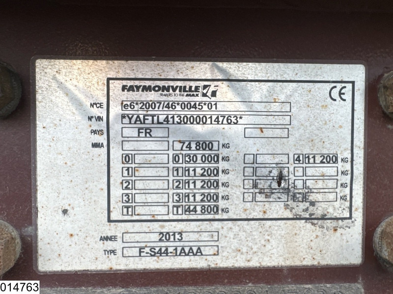 Faymonville Lowbed 74,800 kg, Extendable, Steering axle, Remote - Semi-remorque surbaissé: photos 4 Faymonville Lowbed 74,800 kg, Extendable, Steering axle, Remote - Semi-remorque surbaissé: photos 4