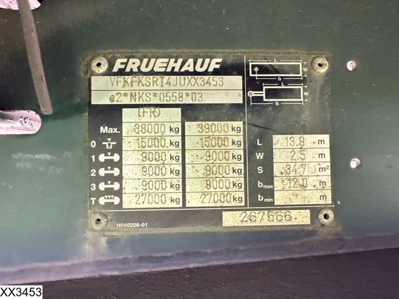 Fruehauf Tautliner - Semi-remorque rideaux coulissants: photos 4 Fruehauf Tautliner - Semi-remorque rideaux coulissants: photos 4