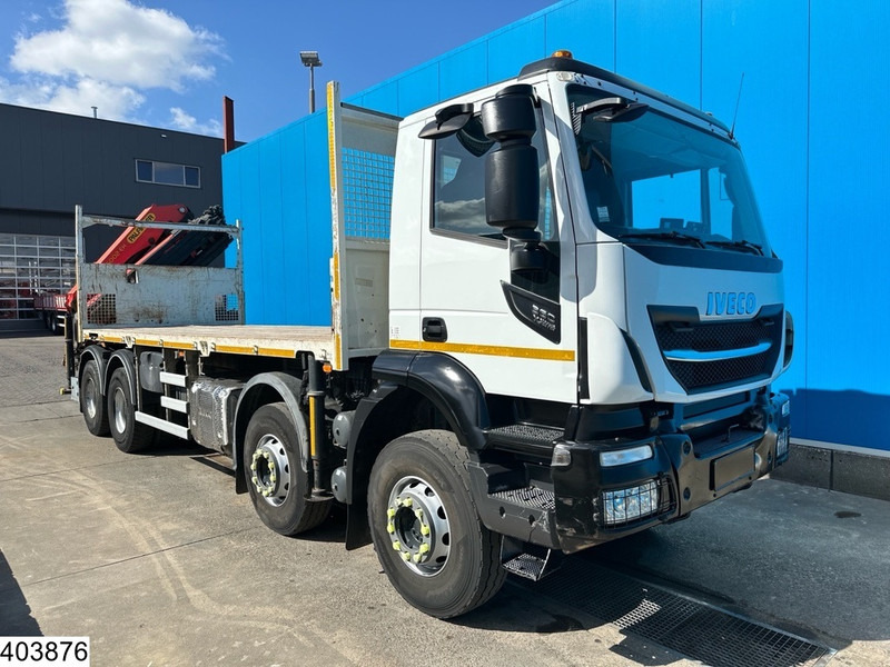 Iveco Stralis 360 8x4, EURO 6, Palfinger, Remote, Steel suspenion - Camion plateau, Camion grue: photos 3 Iveco Stralis 360 8x4, EURO 6, Palfinger, Remote, Steel suspenion - Camion plateau, Camion grue: photos 3