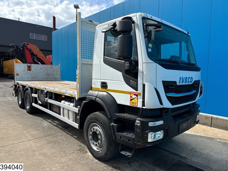Iveco X-Way 360 6X4, EURO 6, Steel suspension, Palfinger - Camion plateau, Camion grue: photos 3 Iveco X-Way 360 6X4, EURO 6, Steel suspension, Palfinger - Camion plateau, Camion grue: photos 3