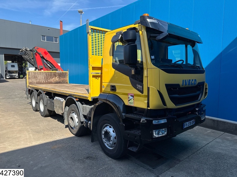 Iveco X-Way 480 8X4, EURO 6D, Retarder, Palfinger - Camion plateau, Camion grue: photos 3 Iveco X-Way 480 8X4, EURO 6D, Retarder, Palfinger - Camion plateau, Camion grue: photos 3