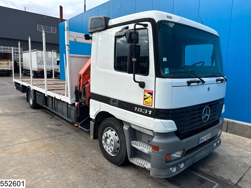 Mercedes-Benz Actros 1831 Palfinger, Remote, Manual - Camion plateau, Camion grue: photos 3 Mercedes-Benz Actros 1831 Palfinger, Remote, Manual - Camion plateau, Camion grue: photos 3