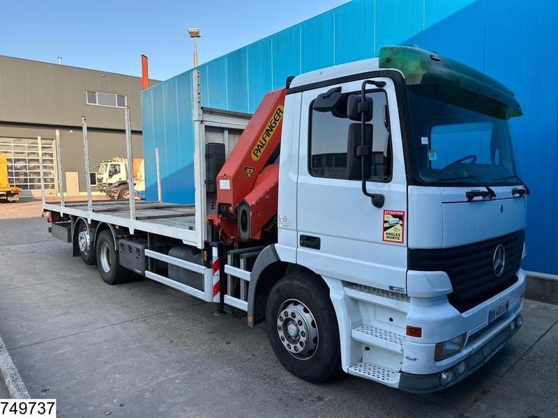 Mercedes-Benz Actros 2531 Palfinger PK23080, Remote - Camion plateau, Camion grue: photos 2 Mercedes-Benz Actros 2531 Palfinger PK23080, Remote - Camion plateau, Camion grue: photos 2