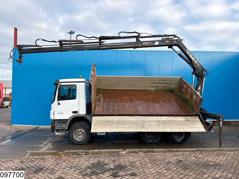 Mercedes-Benz Actros 2636 6x4, EURO 3, HIAB, Telligent 16 - Camion benne, Camion grue: photos 3 Mercedes-Benz Actros 2636 6x4, EURO 3, HIAB, Telligent 16 - Camion benne, Camion grue: photos 3