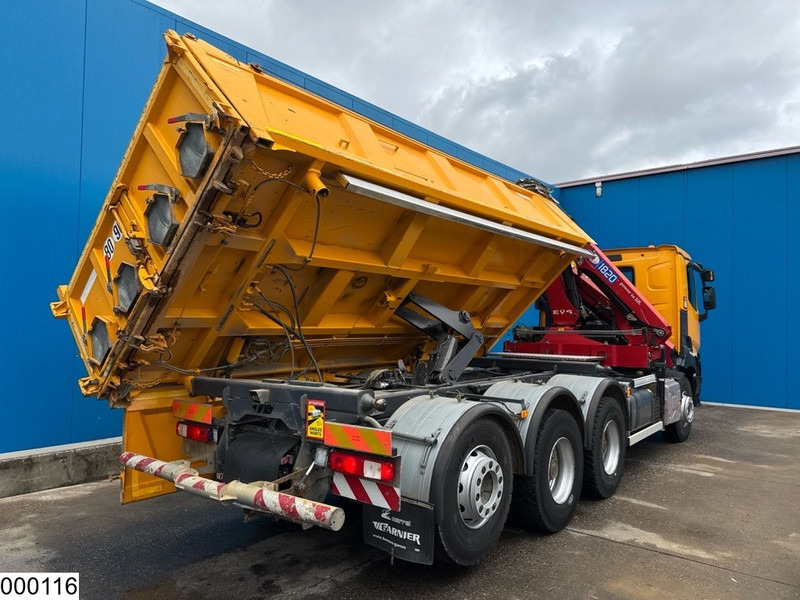 Renault C 430 8x4, EURO 6, HMF, Garnier - Camion benne, Camion grue: photos 2 Renault C 430 8x4, EURO 6, HMF, Garnier - Camion benne, Camion grue: photos 2