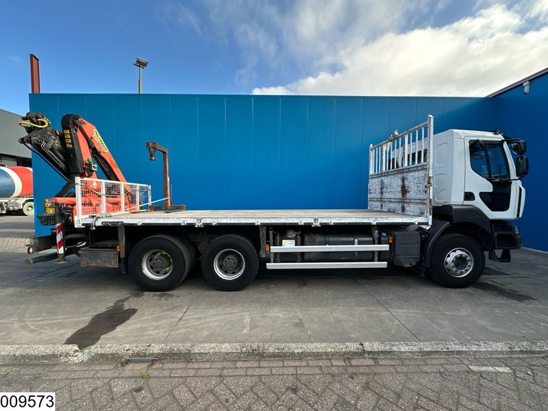 Camion plateau, Camion grue Renault Kerax 380 Dxi 6X4, EURO 6, Retarder, Palfinger, Remote: photos 11 Camion plateau, Camion grue Renault Kerax 380 Dxi 6X4, EURO 6, Retarder, Palfinger, Remote: photos 11