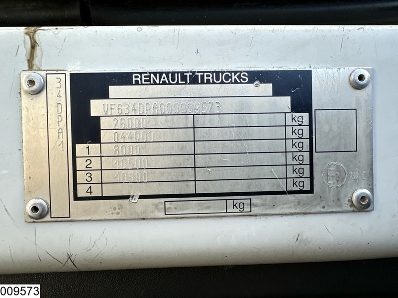 Camion plateau, Camion grue Renault Kerax 380 Dxi 6X4, EURO 6, Retarder, Palfinger, Remote: photos 9 Camion plateau, Camion grue Renault Kerax 380 Dxi 6X4, EURO 6, Retarder, Palfinger, Remote: photos 9