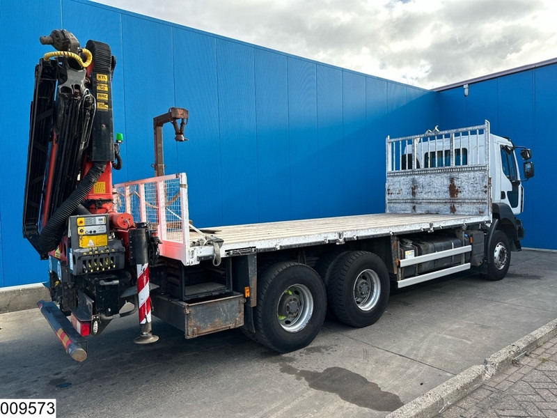 Camion plateau, Camion grue Renault Kerax 380 Dxi 6X4, EURO 6, Retarder, Palfinger, Remote: photos 12 Camion plateau, Camion grue Renault Kerax 380 Dxi 6X4, EURO 6, Retarder, Palfinger, Remote: photos 12