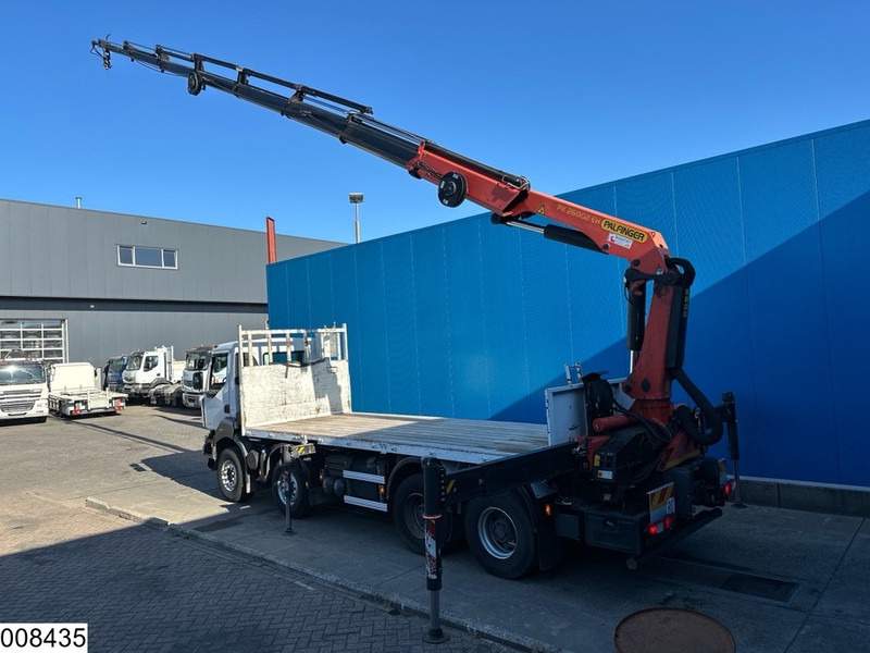 Renault Kerax 430 Dxi 8x4, EURO 5, Palfinger, Remote, Steel suspenion - Camion plateau, Camion grue: photos 4 Renault Kerax 430 Dxi 8x4, EURO 5, Palfinger, Remote, Steel suspenion - Camion plateau, Camion grue: photos 4
