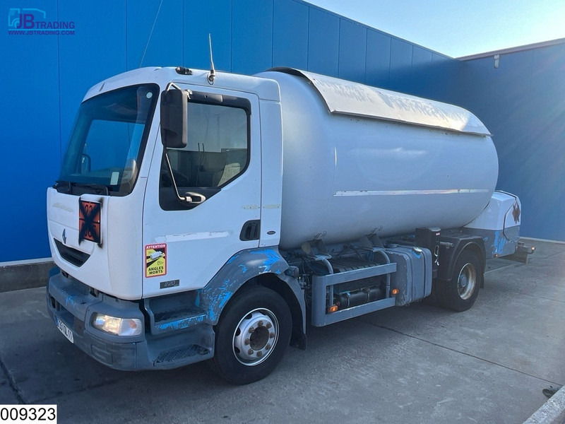 Renault Midlum 220 14997 Liter, LPG GPL, Gastank, Steel suspension - Camion citerne: photos 1 Renault Midlum 220 14997 Liter, LPG GPL, Gastank, Steel suspension - Camion citerne: photos 1
