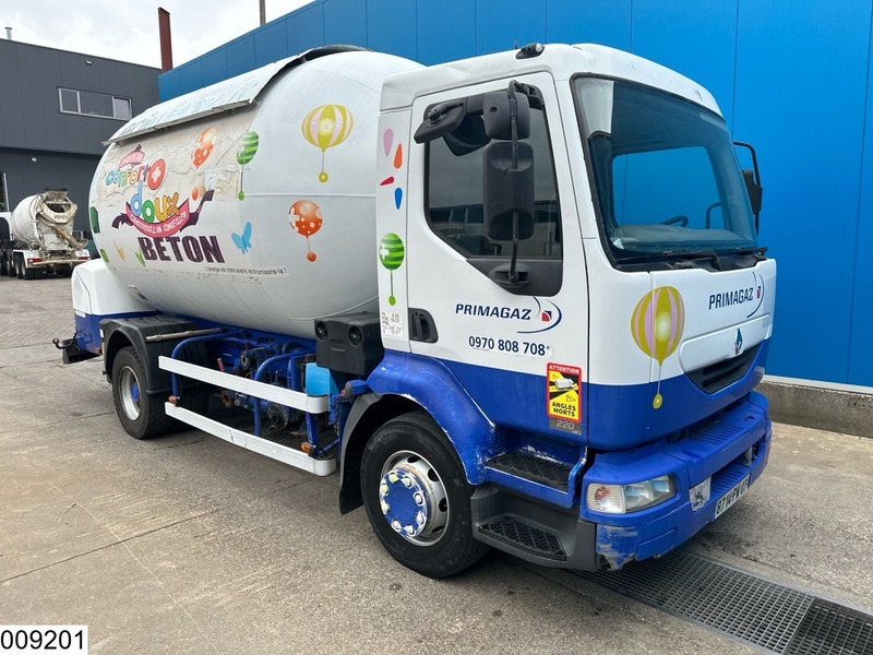Renault Midlum 220 17108 Liter, LPG GPL, Gastank, Steel suspension - Camion citerne: photos 3 Renault Midlum 220 17108 Liter, LPG GPL, Gastank, Steel suspension - Camion citerne: photos 3