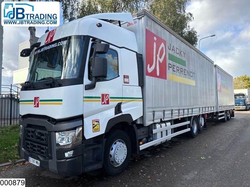 Renault T 480 6x2, EURO 6, Combi, Standairco - Camion à rideaux coulissants: photos 1 Renault T 480 6x2, EURO 6, Combi, Standairco - Camion à rideaux coulissants: photos 1