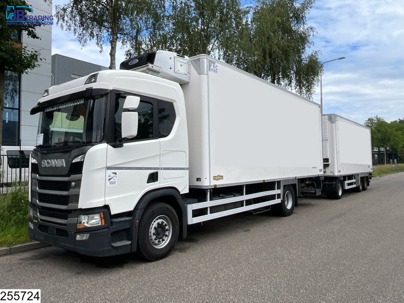 Scania R 450 3x, EURO 6, Chereau, Retarder, Combi - Camion frigorifique: photos 1 Scania R 450 3x, EURO 6, Chereau, Retarder, Combi - Camion frigorifique: photos 1