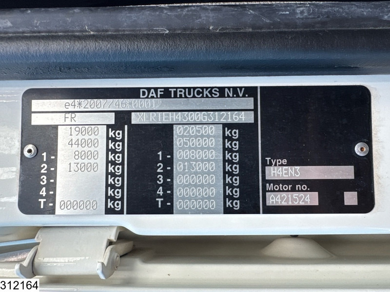 Tracteur routier DAF XF 480 EURO 6, Standairco, PTO: photos 7