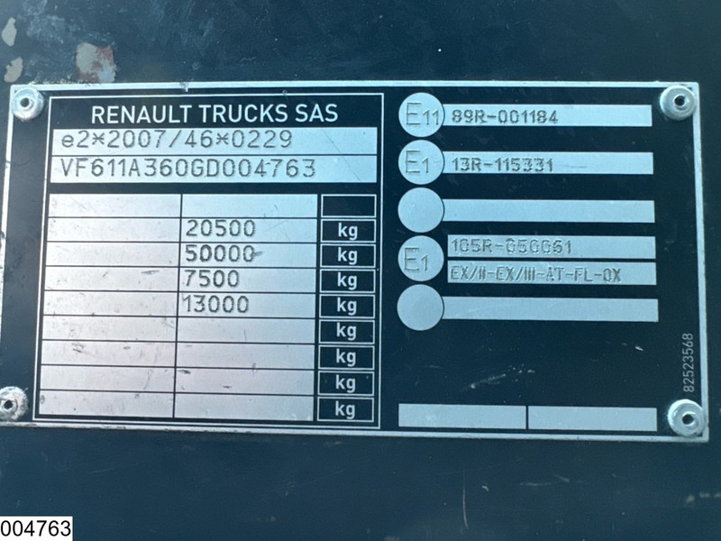 Tracteur routier Renault T 440 EURO 6, ADR, PTO: photos 10