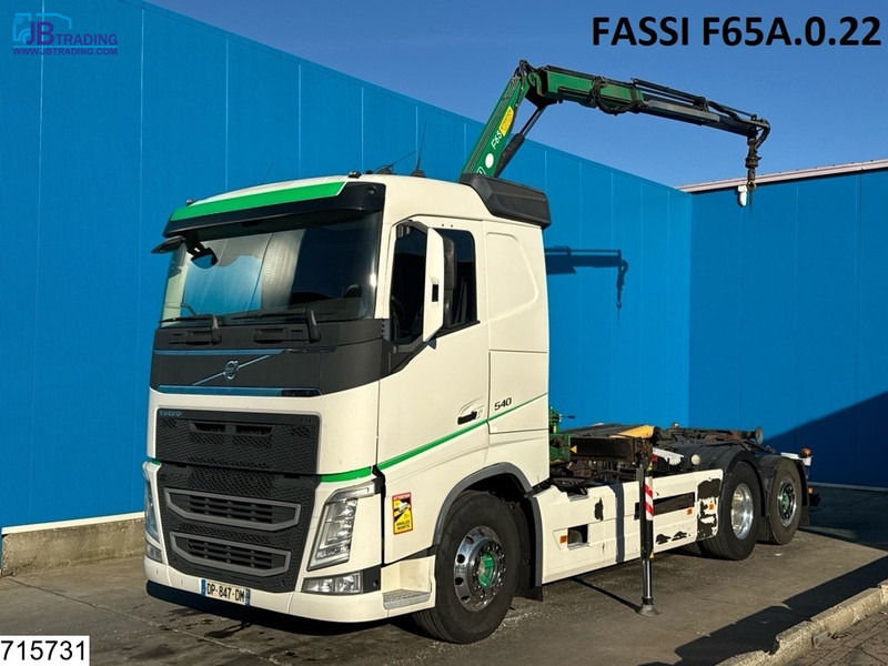 Volvo FH 540 6x2, EURO 6, Fassi, Dalby, Hydraulic - Camion ampliroll, Camion grue: photos 1 Volvo FH 540 6x2, EURO 6, Fassi, Dalby, Hydraulic - Camion ampliroll, Camion grue: photos 1