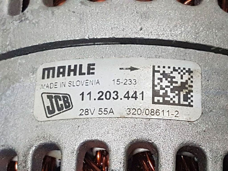 JCB 320/08611-28V 55A-Alternator/Lichtmaschine/Dynamo - Moteur pour Engins de chantier: photos 4 JCB 320/08611-28V 55A-Alternator/Lichtmaschine/Dynamo - Moteur pour Engins de chantier: photos 4