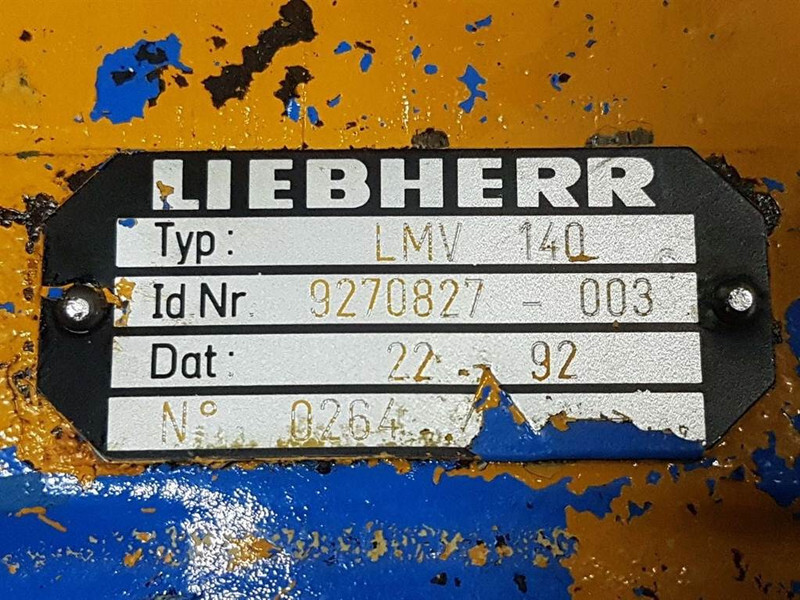 Boîte de vitesse pour Engins de chantier Liebherr A932-ZF 2HL-100-LMV140-Transmission/Getriebe: photos 8