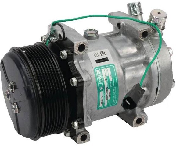 Liebherr LH30 - 10116769 - Compressor/Kompressor/Aircopomp - Compresseur de climatisation pour Engins de chantier: photos 2 Liebherr LH30 - 10116769 - Compressor/Kompressor/Aircopomp - Compresseur de climatisation pour Engins de chantier: photos 2