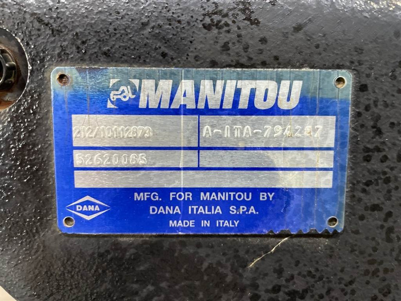 Essieu et pièces pour Engins de chantier neuf Manitou 52620085-Spicer Dana 212/10112873-Axle/Achse/As: photos 7