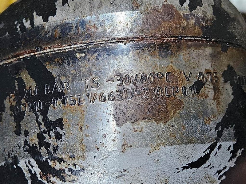 New Holland W110C-Hydac SBO210-0,75E1/663U-Accumulator - Hydraulique pour Engins de chantier: photos 3 New Holland W110C-Hydac SBO210-0,75E1/663U-Accumulator - Hydraulique pour Engins de chantier: photos 3