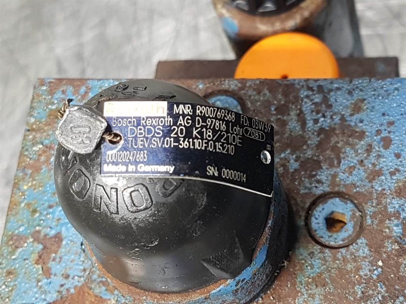 Rexroth DBDS 20 K18/210E - Fiat-Hitachi W 170 - Valve - Hydraulique: photos 4 Rexroth DBDS 20 K18/210E - Fiat-Hitachi W 170 - Valve - Hydraulique: photos 4