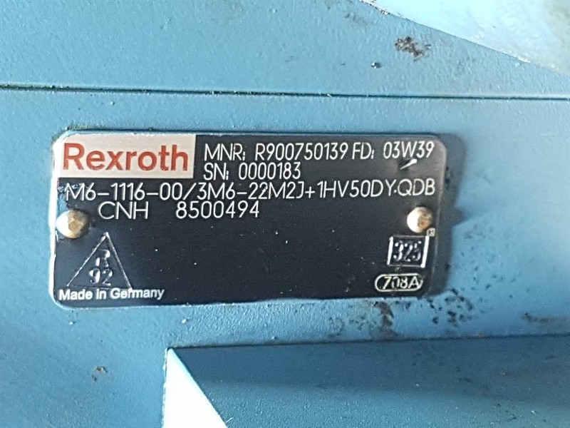 Rexroth M6-1116-00/3M6 - Fiat-Hitachi W170 - Valve - Hydraulique: photos 5 Rexroth M6-1116-00/3M6 - Fiat-Hitachi W170 - Valve - Hydraulique: photos 5