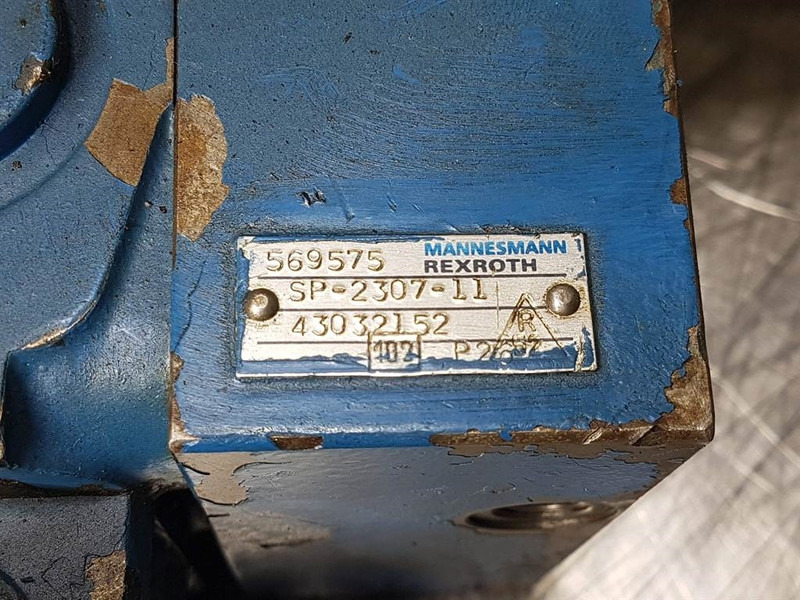 Rexroth SP-2307-11 - Zettelmeyer ZL 1002 I - Valve - Hydraulique: photos 4 Rexroth SP-2307-11 - Zettelmeyer ZL 1002 I - Valve - Hydraulique: photos 4