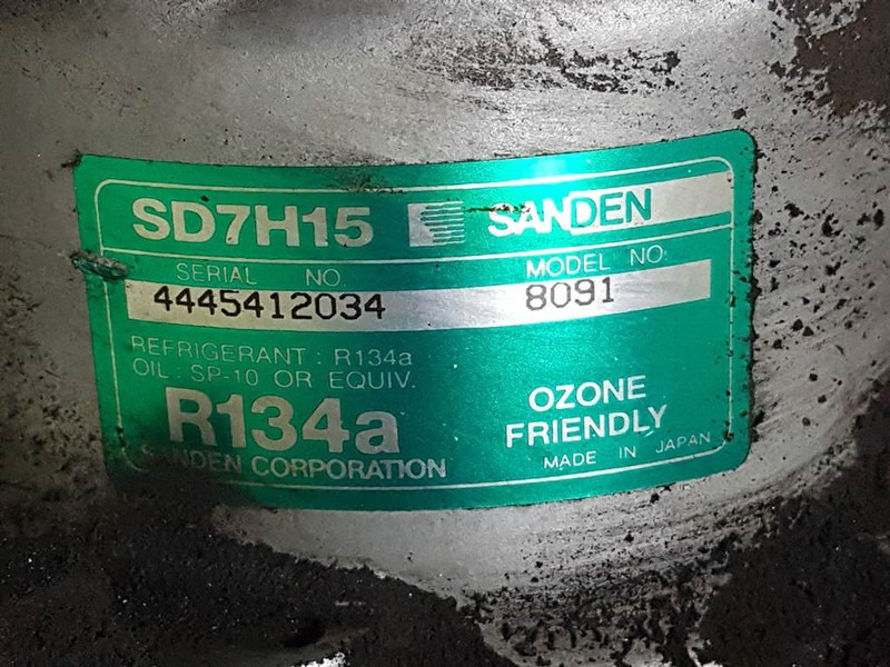 SANDEN SD7H15-8091-Compressor/Kompressor/Aircopomp - Compresseur de climatisation pour Engins de chantier: photos 4 SANDEN SD7H15-8091-Compressor/Kompressor/Aircopomp - Compresseur de climatisation pour Engins de chantier: photos 4