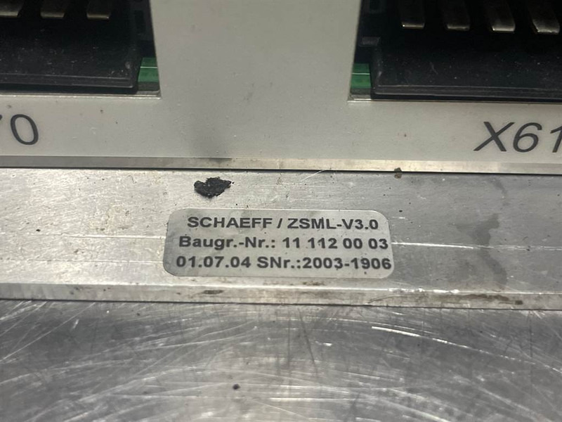 Terex Schaeff 5322000003-ZSML-V3.0-Control box/Steuermodul - Système électrique pour Engins de chantier: photos 4 Terex Schaeff 5322000003-ZSML-V3.0-Control box/Steuermodul - Système électrique pour Engins de chantier: photos 4
