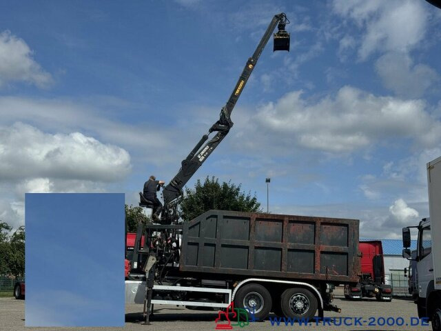 Abrollcontainer + Kran Jonsered 1020 7,3m = 1,4t - Camion ampliroll, Camion grue: photos 4 Abrollcontainer + Kran Jonsered 1020 7,3m = 1,4t - Camion ampliroll, Camion grue: photos 4